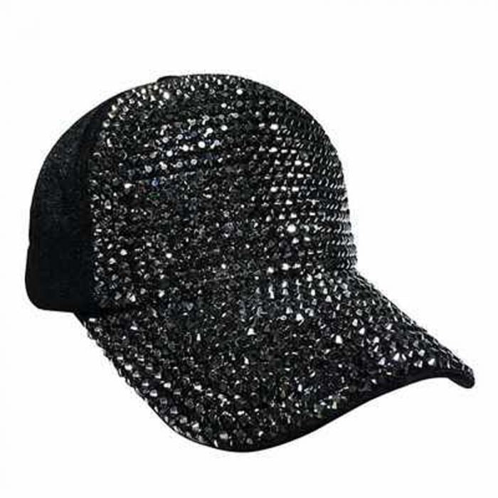 BLINGTASIA CRYSTAL BASEBALL HAT