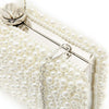 IVORY PEARL RECTANGLE CLUTCH BAG