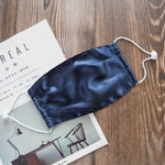 MULBERRY SILK PLEATED FACE MASK