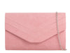 THE PERFECT SUEDETTE  CLUTCH BAG