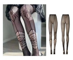 HALLOWEEN SPIDER WEB TIGHTS