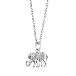 newbridge silver elephant charm necklace