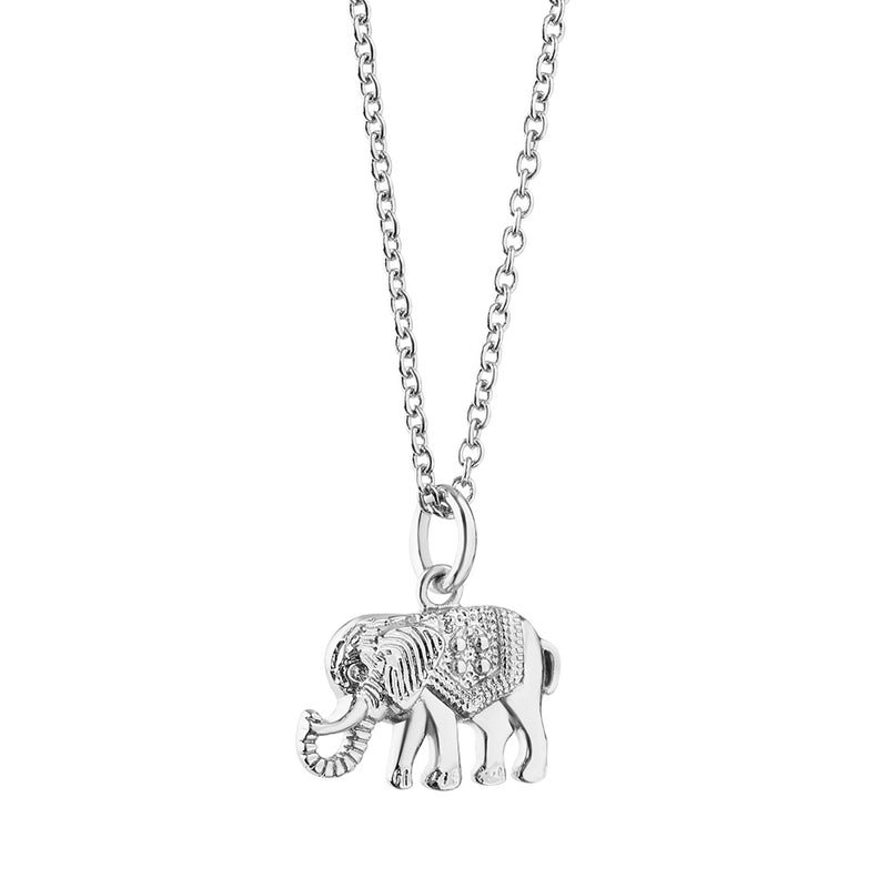 newbridge silver elephant charm necklace