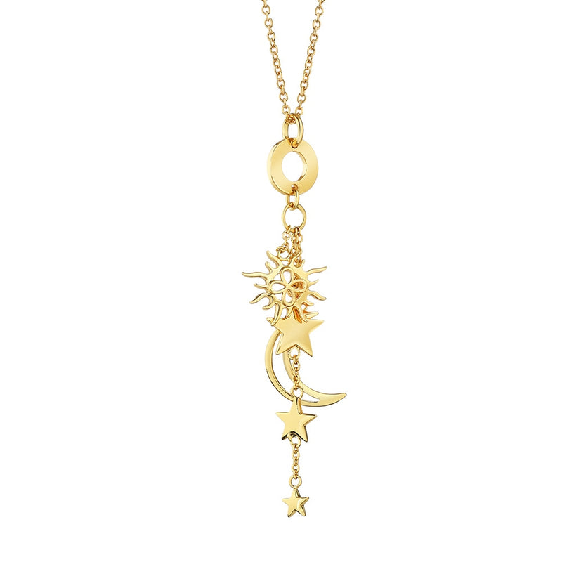 NEWBRIDGE AMY COLLECTION SUN MOON & STARS PENDANT NL060