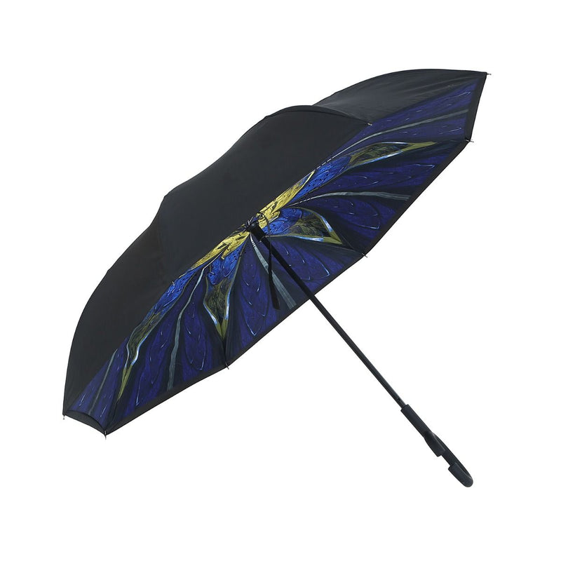 REVERSE FOLDING UMBRELLAS